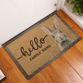 Ohaprints-Doormat-Outdoor-Indoor-Rabbit-Bunny-Pet-Lover-Gift-Idea-Brown-Custom-Personalized-Name-Rubber-Door-Mat-1644-