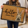 Ohaprints-Doormat-Outdoor-Indoor-Rabbit-Bunny-Pet-Lover-Gift-Idea-Brown-Custom-Personalized-Name-Rubber-Door-Mat-1644-