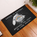 Ohaprints-Doormat-Outdoor-Indoor-Lgbt-Pride-Rainbow-Support-Gift-Idea-Check-Ya-Energy-Black-Rubber-Door-Mat-797-