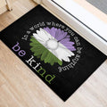 Ohaprints-Doormat-Outdoor-Indoor-Lgbt-Genderqueer-Pride-Support-Gift-Be-Kind-Sunflower-Black-Rubber-Door-Mat-804-