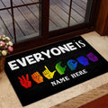 Ohaprints-Doormat-Outdoor-Indoor-Lgbt-Pride-Hand-Sign-Everyone-Welcome-Custom-Personalized-Name-Rubber-Door-Mat-807-