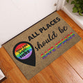 Ohaprints-Doormat-Outdoor-Indoor-Lgbt-Pride-Support-Gift-Idea-Rainbow-Location-Safe-Space-Brown-Rubber-Door-Mat-812-