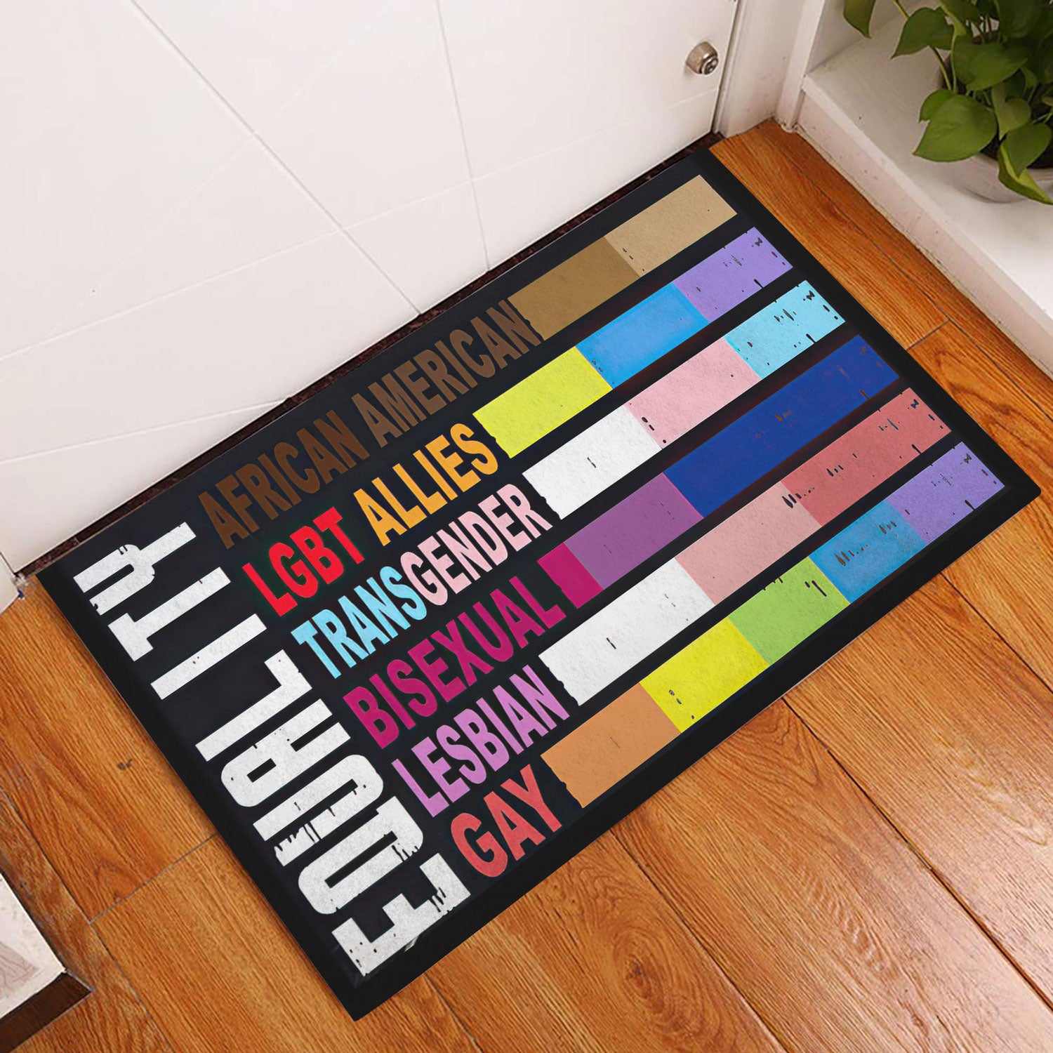 Ohaprints-Doormat-Outdoor-Indoor-Lgbt-African-American-Pride-Support-Gift-Idea-Equality-Rainbow-Rubber-Door-Mat-815-