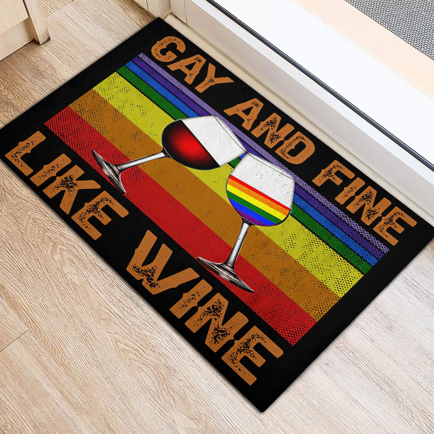 Ohaprints-Doormat-Outdoor-Indoor-Lgbt-Pride-Support-Gift-Idea-Gay-And-Fine-Like-Wine-Rainbow-Rubber-Door-Mat-819-