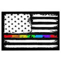 Ohaprints-Doormat-Outdoor-Indoor-Lgbt-Pride-Support-Gift-Idea-Rainbow-America-Us-Flag-Rubber-Door-Mat-831-18'' x 30''