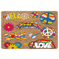 Ohaprints-Doormat-Outdoor-Indoor-Hippie-Hippy-Peace-Sign-Hello-Love-Vintage-Tie-Dye-Rubber-Door-Mat-1978-18'' x 30''