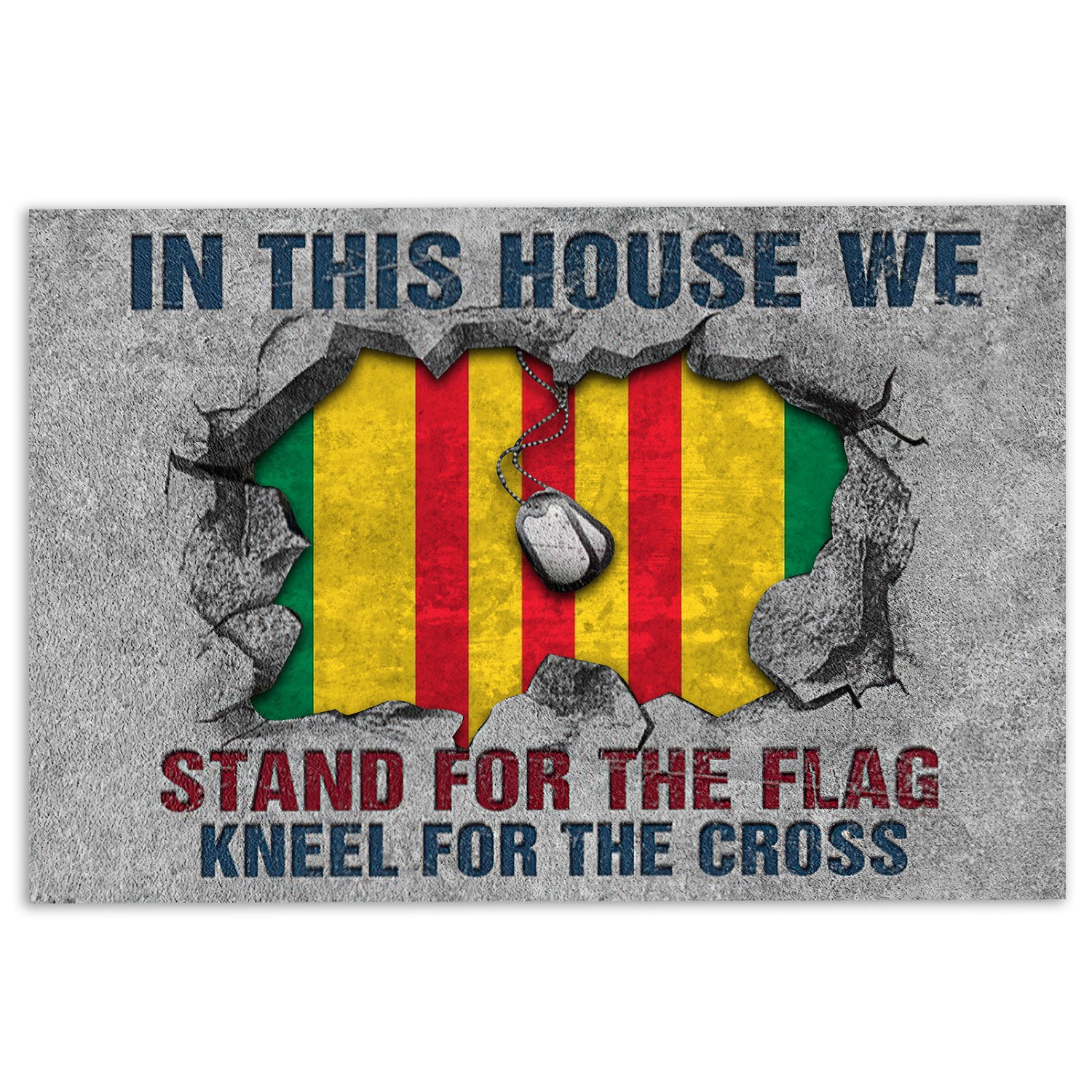 Ohaprints-Doormat-Outdoor-Indoor-Vietnam-Veteran-In-This-House-Stand-For-The-Flag-Gift-Idea-Rubber-Door-Mat-889-18'' x 30''