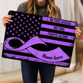 Ohaprints-Doormat-Outdoor-Indoor-Alzheimer-Awareness-Purple-Violet-Black-Custom-Personalized-Name-Rubber-Door-Mat-1866-