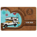 Ohaprints-Doormat-Outdoor-Indoor-Camping-Truck-Campsite-Decor-Idea-Custom-Personalized-Name-Rubber-Door-Mat-1874-18'' x 30''