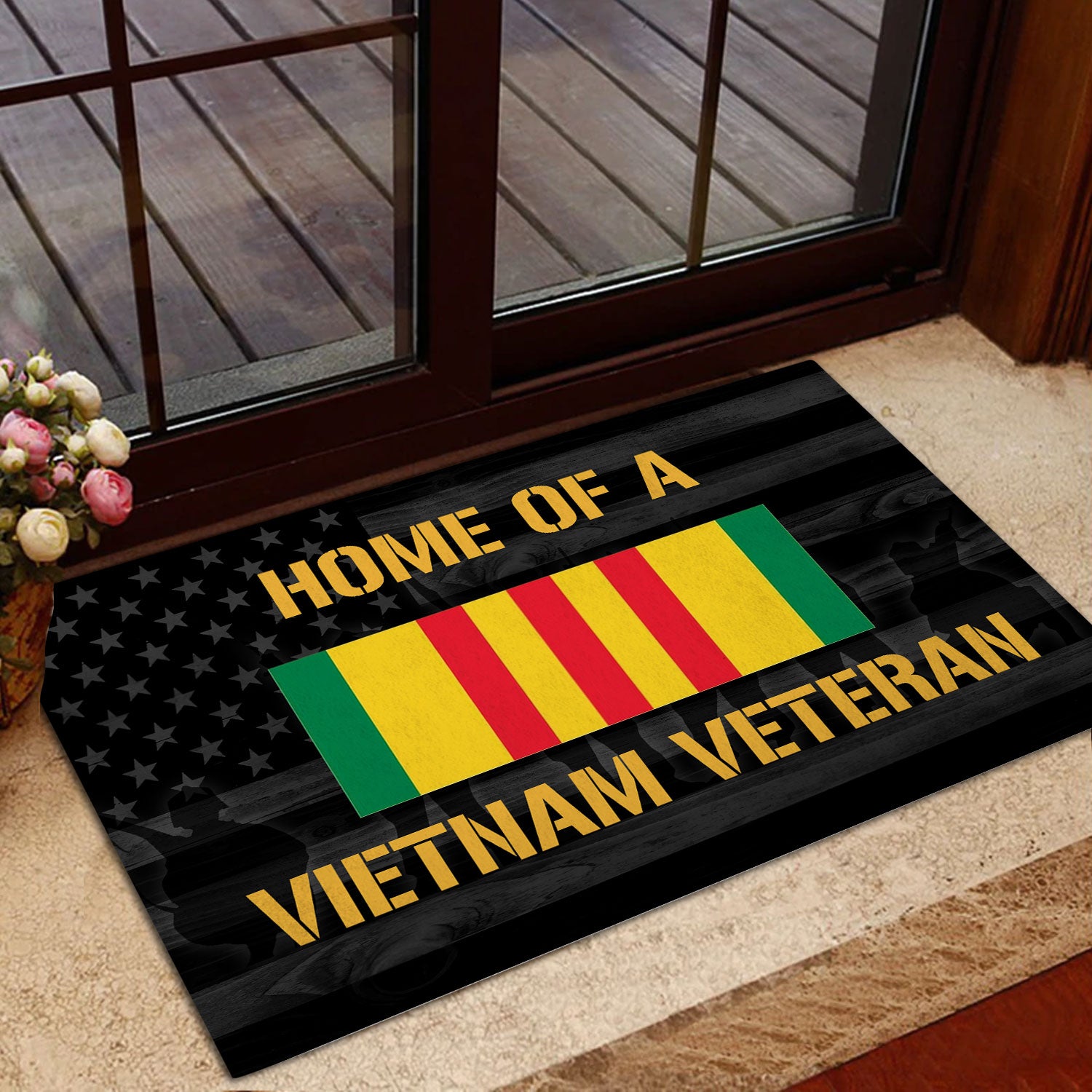 Ohaprints-Doormat-Outdoor-Indoor-Vietnam-Veteran-Home-Of-A-Veteran-Proud-Military-Gift-Idea-Black-Rubber-Door-Mat-478-