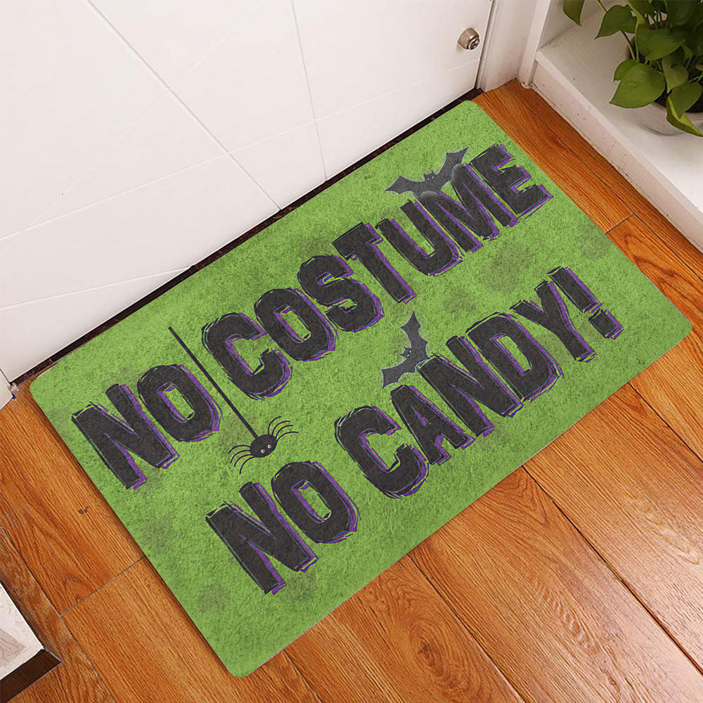 Ohaprints-Doormat-Outdoor-Indoor-No-Custume-No-Candy-Halloween-Decor-Funny-Idea-Green-Rubber-Door-Mat-1923-