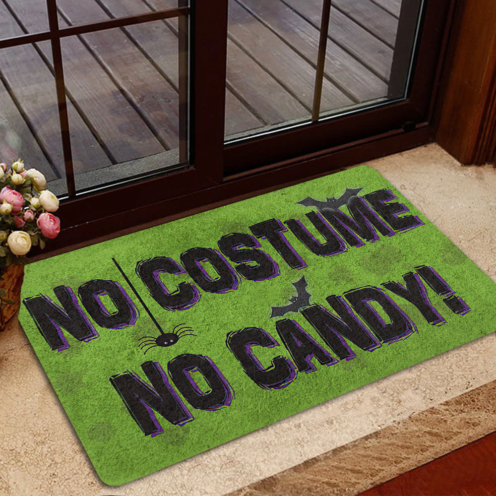 Ohaprints-Doormat-Outdoor-Indoor-No-Custume-No-Candy-Halloween-Decor-Funny-Idea-Green-Rubber-Door-Mat-1923-