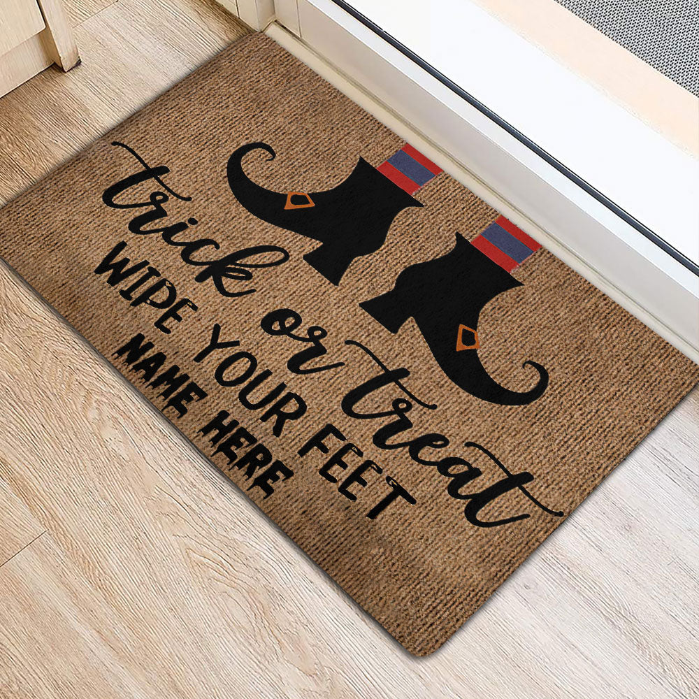 Ohaprints-Doormat-Outdoor-Indoor-Witch-Trick-Or-Treat-Halloween-Idea-Custom-Personalized-Name-Rubber-Door-Mat-1924-