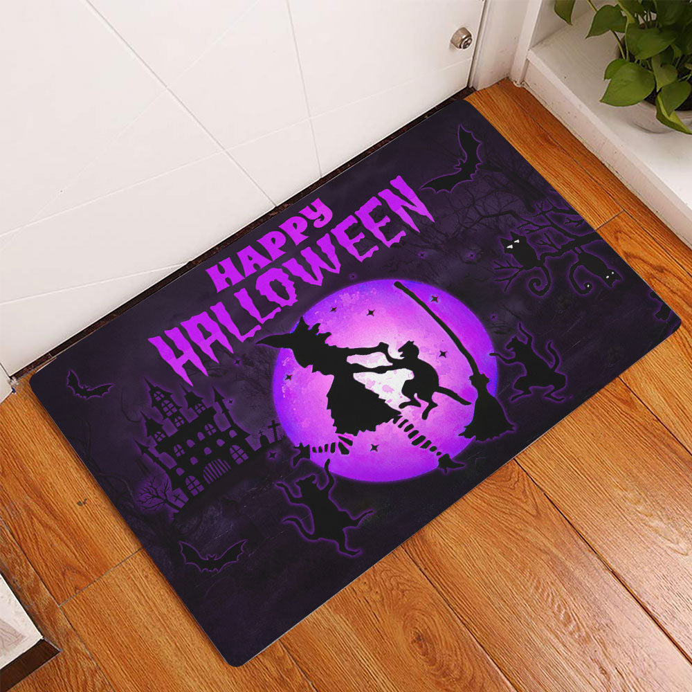 Ohaprints-Doormat-Outdoor-Indoor-Witch-And-Cat-Happy-Halloween-Holiday-Horror-Unique-Idea-Decor-Rubber-Door-Mat-1983-