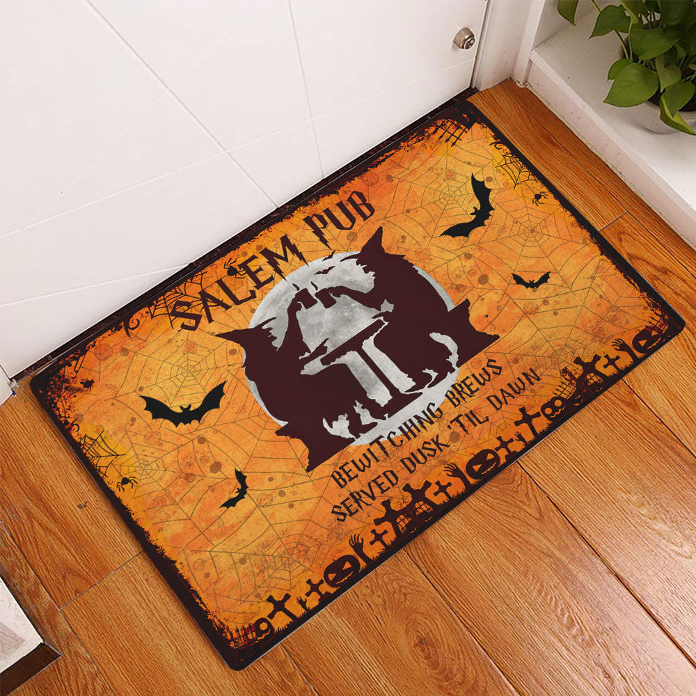 Ohaprints-Doormat-Outdoor-Indoor-Salem-Pub-Witch-Bar-Vintage-Halloween-Holiday-Idea-Unique-Rubber-Door-Mat-1984-
