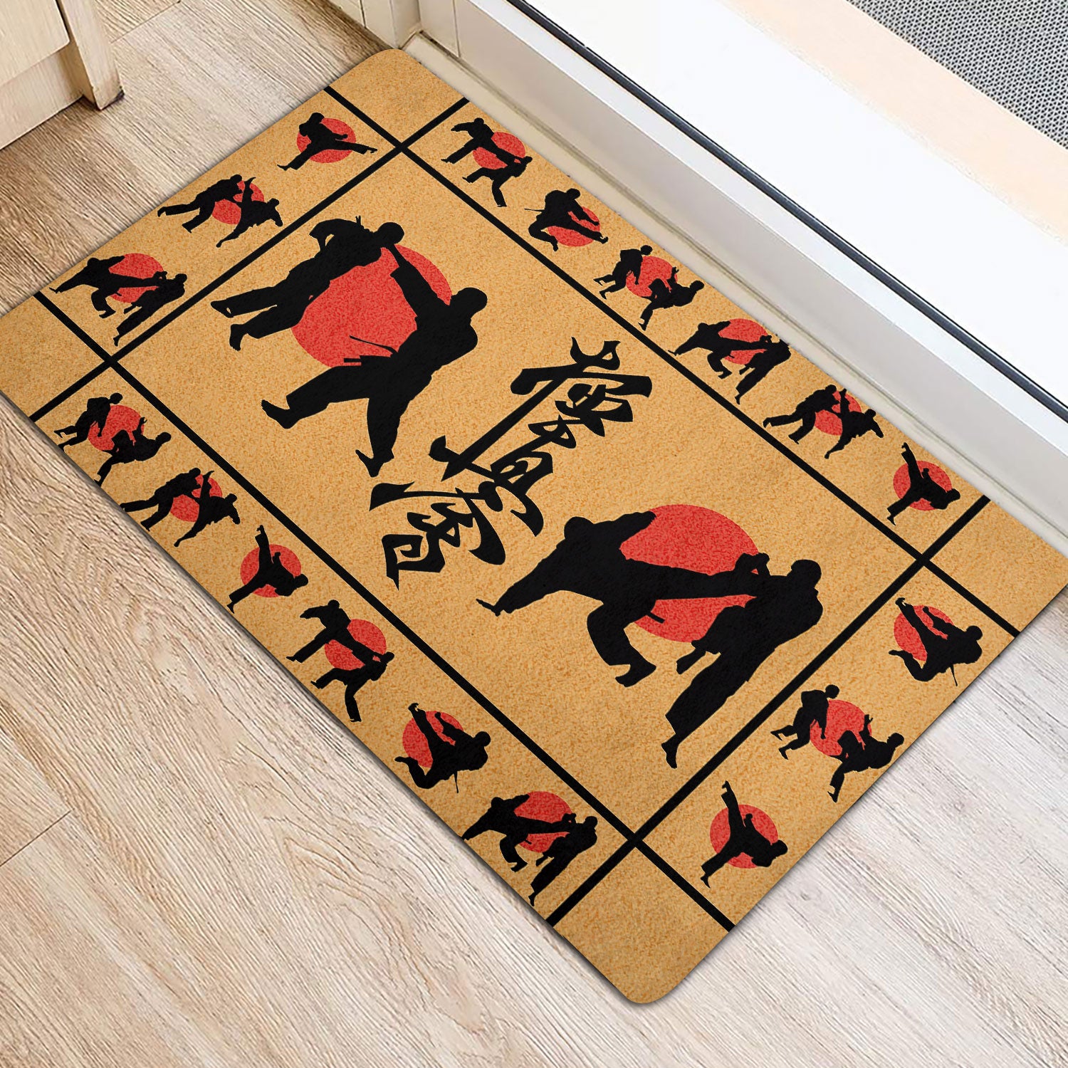 Ohaprints-Doormat-Outdoor-Indoor-Karate-Karatedo-Martial-Art-Japanese-American-Japan-Gift-Idea-Rubber-Door-Mat-1515-