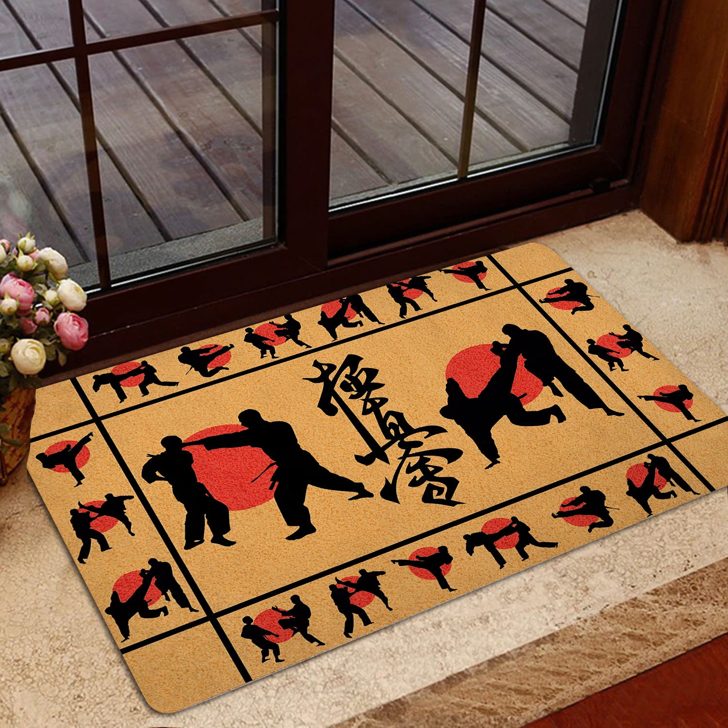 Ohaprints-Doormat-Outdoor-Indoor-Karate-Karatedo-Martial-Art-Japanese-American-Japan-Gift-Idea-Rubber-Door-Mat-1515-