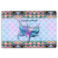 Ohaprints-Doormat-Outdoor-Indoor-Mermaid-Tail-Scale-Sea-Ocean-Lover-Custom-Personalized-Name-Rubber-Door-Mat-1519-18'' x 30''