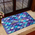 Ohaprints-Doormat-Outdoor-Indoor-Blue-Mermaid-Scale-Sea-Ocean-Lover-Custom-Personalized-Name-Rubber-Door-Mat-1520-