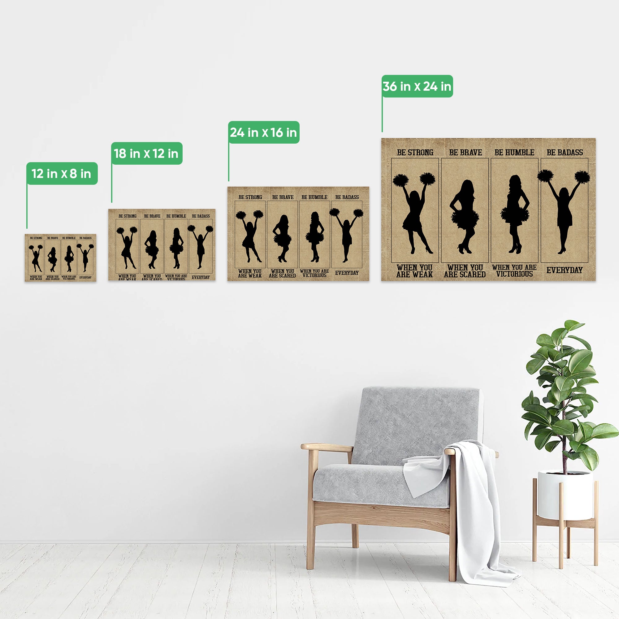 Cheerleader Wall Art Cheerleader Quotesteen Girl Wall Art 