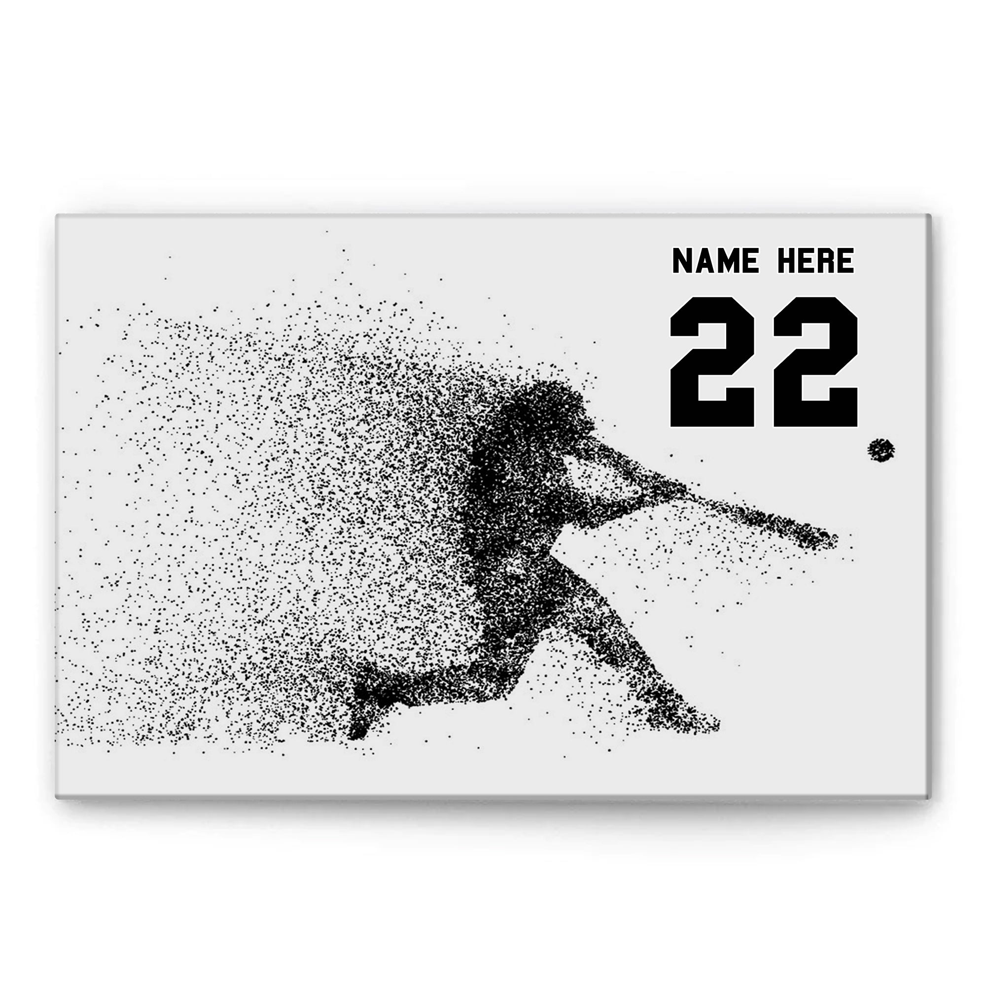 Baseball Player Silhouette Poster | Zazzle