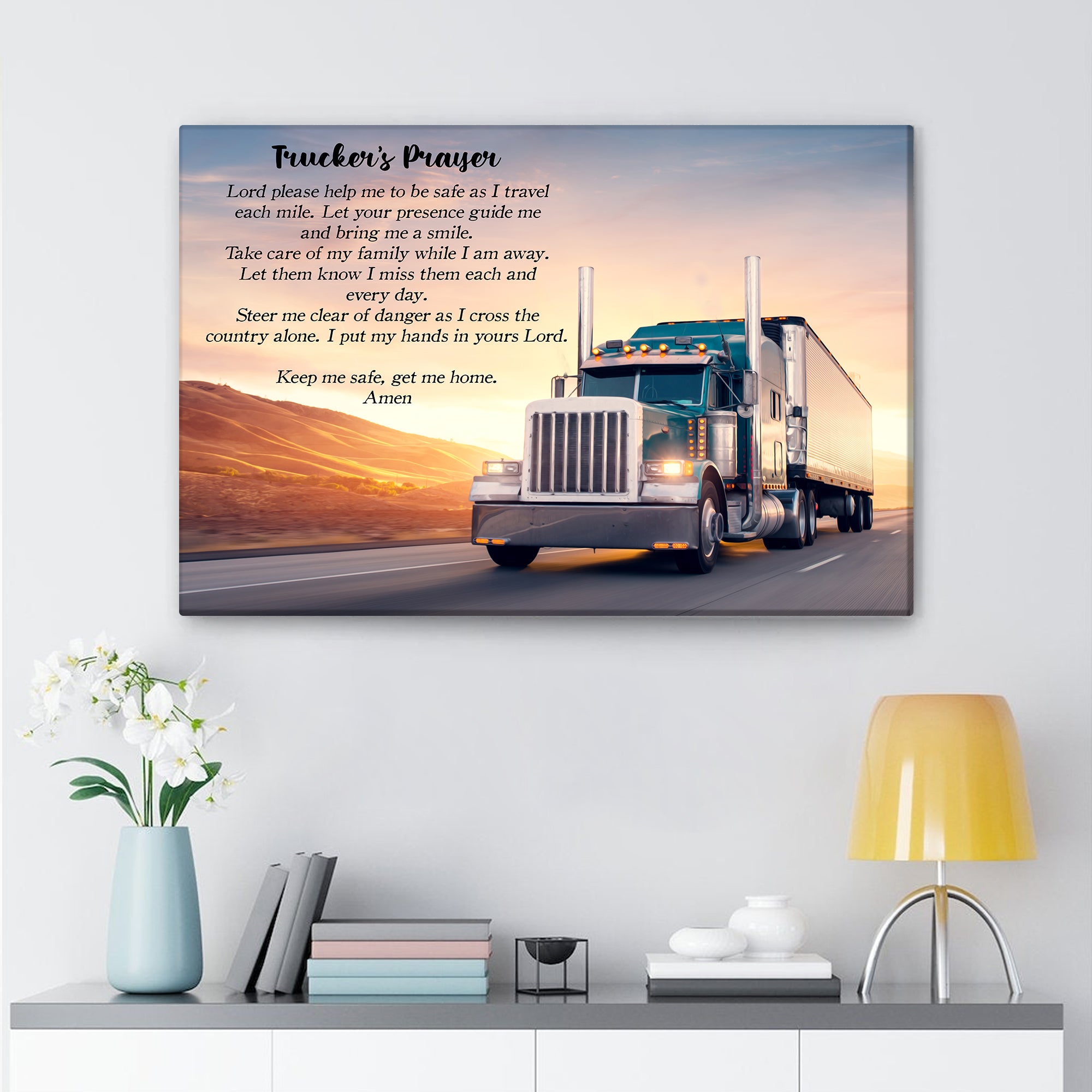 Mess With My Truck Funny Trucker Gifts Wall Tapestry by Fuzius