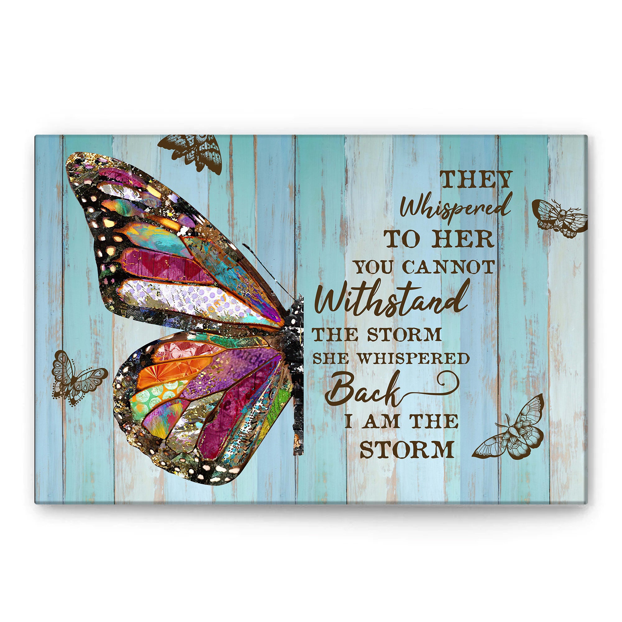 Butterfly Wall Art Inspirational Butterfly Picture Print I Am The Storm  Wall Art Poster Teal Butterfly Art Print Rustic Insect Butterfly Wall Art