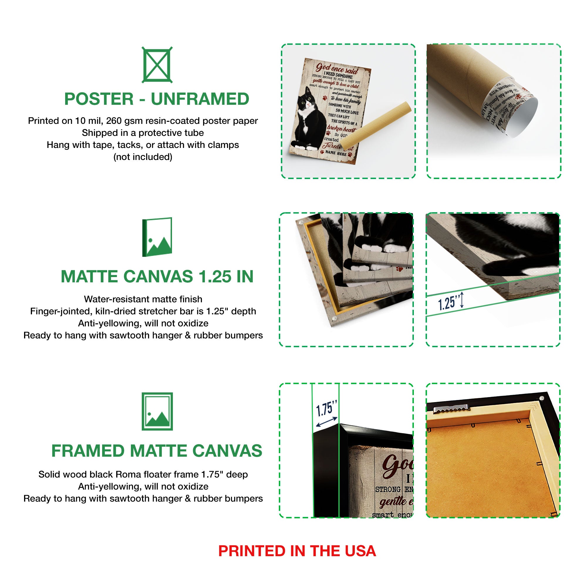 Premium Matte Posters  Featuring Your Own Custom Cartoon – Kustom