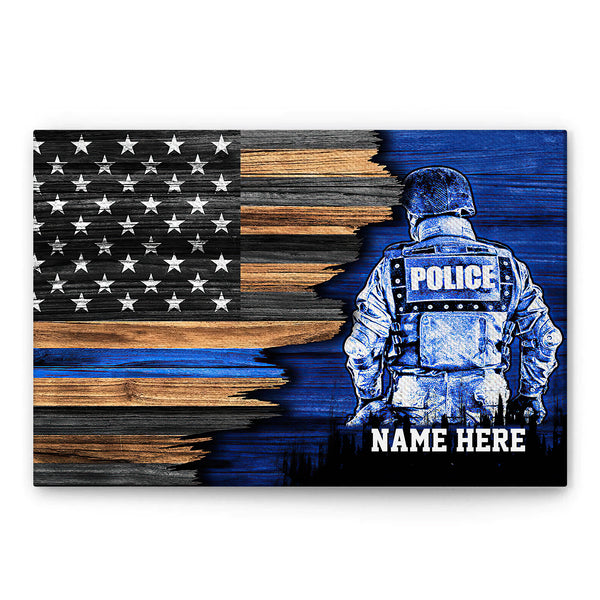 California Thin Blue Line Police Gifts For Men Poster for Sale by shoppzee