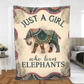 Ohaprints-Fleece-Sherpa-Blanket-Elephant-Mandala-Animal-Lover-Gift-Soft-Throw-Blanket-1100-Sherpa Blanket