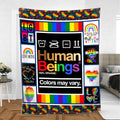 Ohaprints-Fleece-Sherpa-Blanket-Lgbt-Love-Win-Pride-Gift-Soft-Throw-Blanket-472-Sherpa Blanket