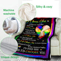 Ohaprints-Fleece-Sherpa-Blanket-Lgbt-I-Choose-You-Love-Pride-Couple-Gift-Soft-Throw-Blanket-431-Fleece Blanket