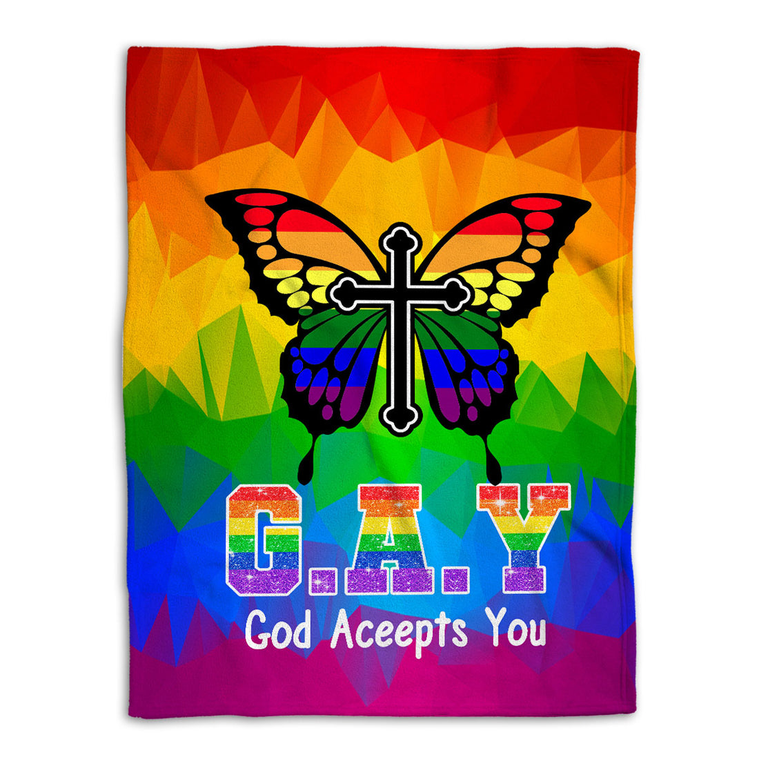 Ohaprints-Fleece-Sherpa-Blanket-Lgbt-Love-Is-Lover-Pride-Gift-Soft-Throw-Blanket-1105-Fleece Blanket