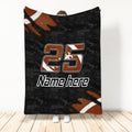 Ohaprints-Fleece-Sherpa-Blanket-American-Football-Gift-For-Son-Boy-Men-Custom-Personalized-Name-Number-Soft-Throw-Blanket-1152-Fleece Blanket