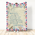 Ohaprints-Fleece-Sherpa-Blanket-Dear-Mom-I-Love-You-Gift-For-Mom-New-Mom-Bonus-Mom-Soft-Throw-Blanket-678-Sherpa Blanket