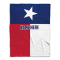 Ohaprints-Fleece-Sherpa-Blanket-Texas-Flag-Wild-West-Western-Texas-Custom-Personalized-Name-Soft-Throw-Blanket-447-Fleece Blanket