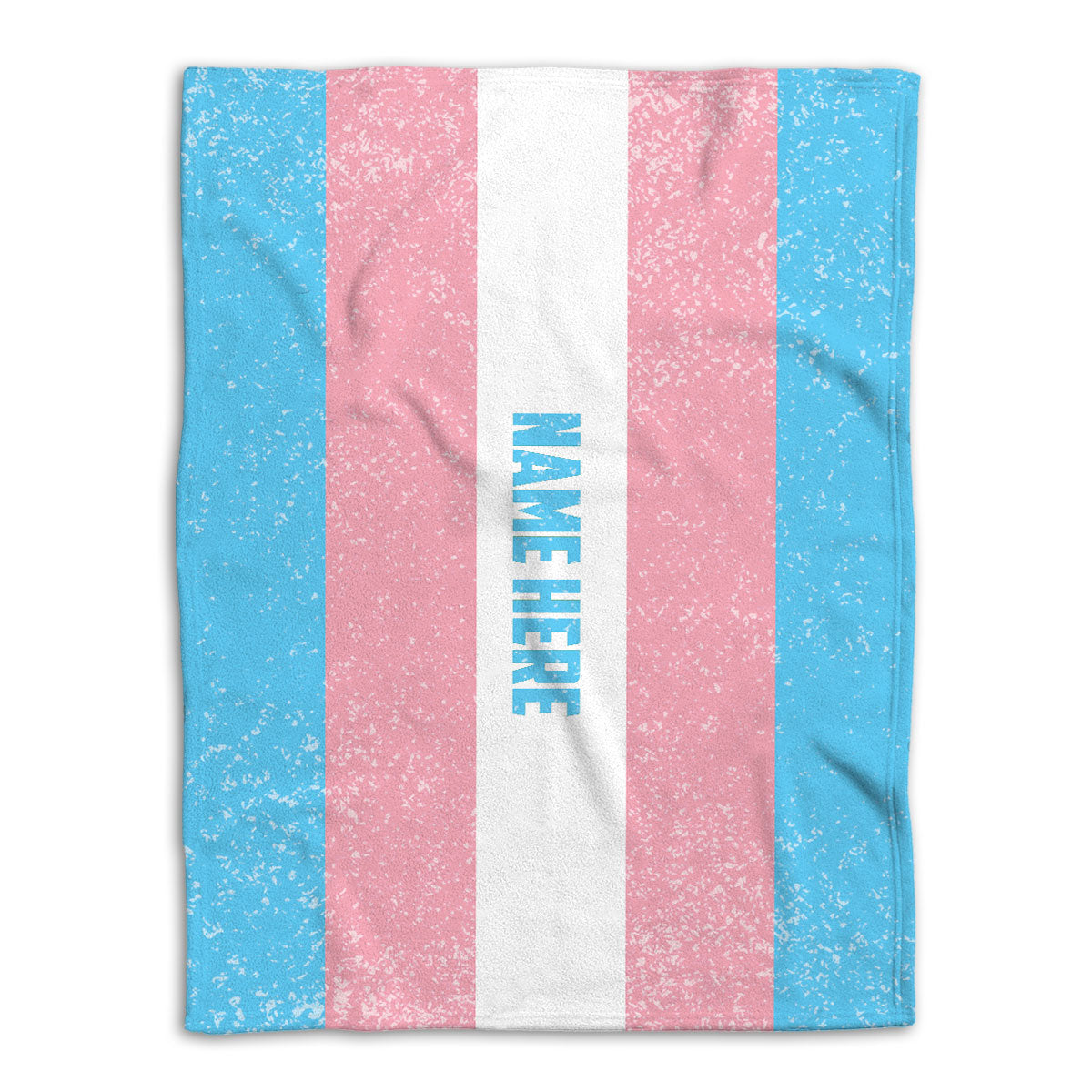 Ohaprints-Fleece-Sherpa-Blanket-Transgender-Flag-Lgbt-Lgbtq-Pride-Love-Is-Love-Custom-Personalized-Name-Soft-Throw-Blanket-378-Fleece Blanket