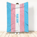 Ohaprints-Fleece-Sherpa-Blanket-Transgender-Flag-Lgbt-Lgbtq-Pride-Love-Is-Love-Custom-Personalized-Name-Soft-Throw-Blanket-378-Sherpa Blanket