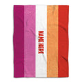 Ohaprints-Fleece-Sherpa-Blanket-Lesbian-Flags-Lgbt-Lgbtq-Pride-Love-Is-Love-Wins-Custom-Personalized-Name-Soft-Throw-Blanket-489-Fleece Blanket