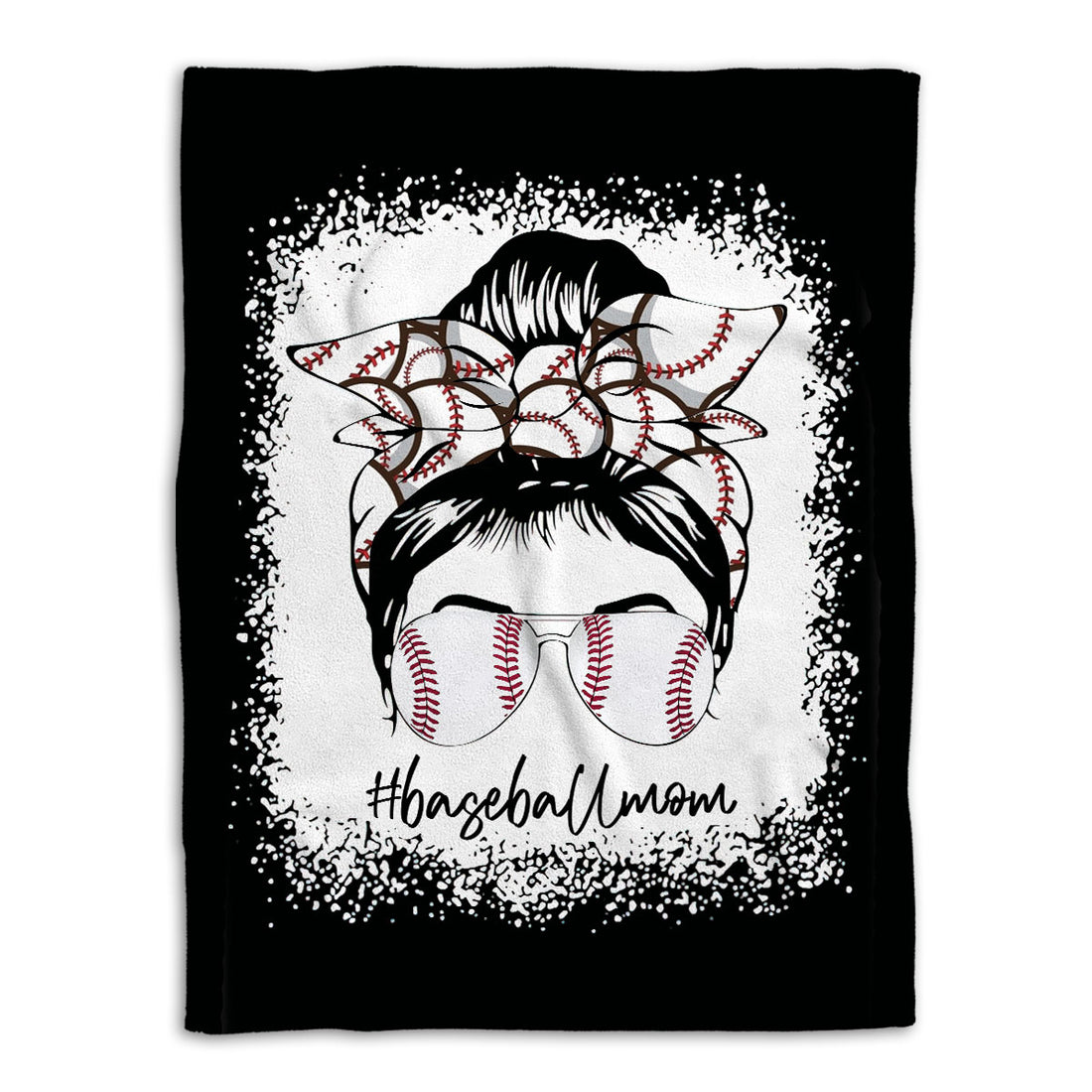 Ohaprints-Fleece-Sherpa-Blanket-Baseball-Gift-For-Mom-Mother-Soft-Throw-Blanket-408-Fleece Blanket