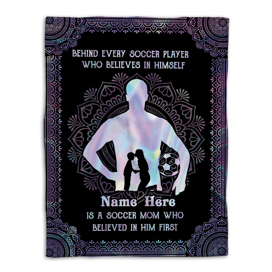 Ohaprints-Fleece-Sherpa-Blanket-Soccer-Mom-Custom-Personalized-Name-Soft-Throw-Blanket-618-Fleece Blanket