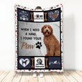 Ohaprints-Fleece-Sherpa-Blanket-When-I-Needed-A-Hand-Labradoodle-Gift-For-Dog-Lover-Soft-Throw-Blanket-2138-Fleece Blanket