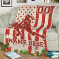 Ohaprints-Fleece-Sherpa-Blanket-Volleyball-Player-Christmas-American-Flag-Custom-Personalized-Name-Number-Soft-Throw-Blanket-1990-Sherpa Blanket