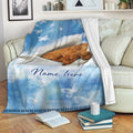 Ohaprints-Fleece-Sherpa-Blanket-Dachshund-Sleeping-Angel-Wing-Pet-Dog-Memorials-Custom-Personalized-Name-Soft-Throw-Blanket-2019-Fleece Blanket