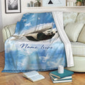 Ohaprints-Fleece-Sherpa-Blanket-Lover-Lovely-Panda-Sleeping-Angel-Wing-Panda-Bear-Custom-Personalized-Name-Soft-Throw-Blanket-2029-Fleece Blanket