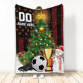 Ohaprints-Fleece-Sherpa-Blanket-Christmas-Tree-Soccer-American-Flag-Gift-Custom-Personalized-Name-Number-Soft-Throw-Blanket-2040-Fleece Blanket