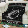 Ohaprints-Fleece-Sherpa-Blanket-Fishing-Christmas-Ugly-Pattern-Gift-For-Fisherman-Custom-Personalized-Name-Soft-Throw-Blanket-2049-Sherpa Blanket