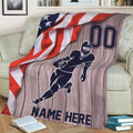 Ohaprints-Fleece-Sherpa-Blanket-American-Football-Player-Runner-Us-Flag-Custom-Personalized-Name-Number-Soft-Throw-Blanket-2172-Sherpa Blanket