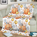 Ohaprints-Fleece-Sherpa-Blanket-Fall-Autumn-Pumpkins-Leaves-Harves-Custom-Personalized-Name-Soft-Throw-Blanket-1979-Sherpa Blanket