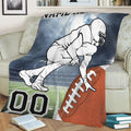 Ohaprints-Fleece-Sherpa-Blanket-American-Football-Field-Pattern-Sports-Gift-Custom-Personalized-Name-Number-Soft-Throw-Blanket-2082-Sherpa Blanket